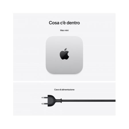 Mac mini M4 Pro chip con 12-core CPU e 16-core GPU, RAM 24GB, 512GB SSD