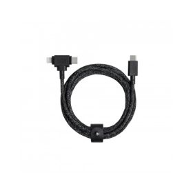 Cavo BELT 2in1 con Fibbia da Usb-C a Usb-C/Lightning - 1.8m - 240W - Cosmos