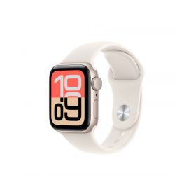 Apple Watch SE 3 GPS 40mm, Cassa in alluminio Galassia con cinturino Sport Galassia - M/L
