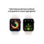 Apple Watch SE 3 GPS 44mm, Cassa in alluminio Galassia con cinturino Sport Galassia - M/L
