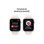 Apple Watch SE 3 GPS 44mm, Cassa in alluminio Galassia con cinturino Sport Galassia - M/L