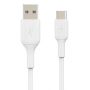 CAVO USB-A TO USB-C PVC 1M TWIN PACK - BIANCO