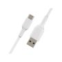 CAVO USB-A TO USB-C PVC 1M TWIN PACK - BIANCO