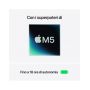 MacBook Air 13"Apple M5 chip con 10-core CPU e 10-core GPU, 16GB, 1TB SSD - Mezzanotte