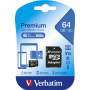 Verbatim Premium 64 GB MicroSDXC Classe 10