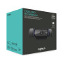 Logitech C920S HD Pro Webcam, Videochiamata Full HD 1080p/30fps, Audio Stereo ‎Chiaro, ‎Correzione Luce HD, Privacy Shutter,
