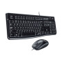 Logitech MK120 Combo Tastiera e Mouse con Filo per Windows, Mouse Ottico Cablato, Tastiera di Dimensioni Standard, USB Plug-and-