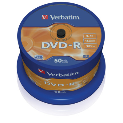 Verbatim DVD-R Matt Silver 4,7 GB 50 pz