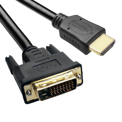 Vultech HDMI-DVI 1.8m M-M 1,8 m DVI-D Nero