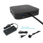 i-tec USB-C HDMI DP Docking Station with Power Delivery 100 W + Universal Charger 100 W
