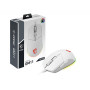 MSI CLUTCH GM11 WHITE mouse Ambidestro USB tipo A Ottico 5000 DPI