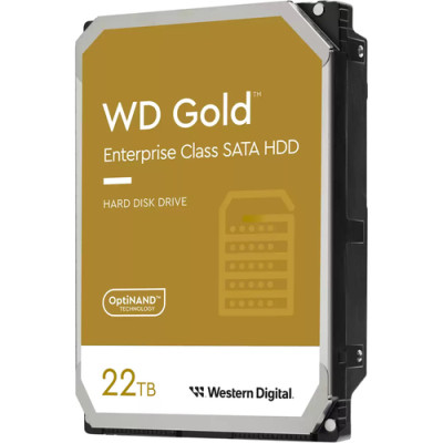 WESTERN DIGITAL HDD GOLD ENTERPRISE 22TB 3.5 SATA 6GB/S 7200RPM