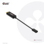 CLUB3D CAC-1333 cavo e adattatore video 0,22 m HDMI tipo A (Standard) USB tipo-C Nero