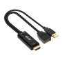 CLUB3D HDMI 2.0 TO DISPLAYPORT 1.2 4K60HZ HDR M/F ACTIVE ADAPTER Nero