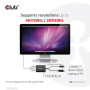 CLUB3D CAC-1010-A cavo e adattatore video 0,6 m DisplayPort DVI-D + USB