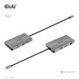 CLUB3D CSV-1593 hub di interfaccia USB 3.2 Gen 1 (3.1 Gen 1) Type-C 16200 Mbit/s Metallico