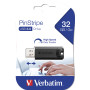 Verbatim PinStripe 3.0 - Memoria USB 3.0 da 32 GB  - Nero