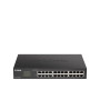 D-Link DGS-1100-24V2 switch di rete Gestito L2 Gigabit Ethernet (10/100/1000) 1U Nero