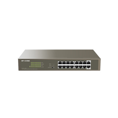 IP-COM Switch 16-Port Gigabit Desktop/Rackmount With 16-Port PoE