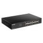 D-Link DGS-1100-24PV2 switch di rete Gestito L2 Gigabit Ethernet (10/100/1000) Supporto Power over Ethernet (PoE) Nero