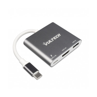 Vultech ATC-01 adattatore grafico USB 3840 x 2160 Pixel Argento