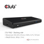 CLUB3D CSV-1562 replicatore di porte e docking station per laptop USB 3.2 Gen 1 (3.1 Gen 1) Type-C Nero