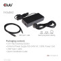 CLUB3D CSV-1562 replicatore di porte e docking station per laptop USB 3.2 Gen 1 (3.1 Gen 1) Type-C Nero