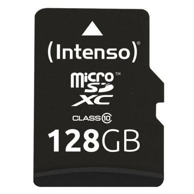 INTENSO MICRO SDHC 128GB CLASSE 10 + ADATTATORE SD