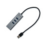 i-tec Metal U3METALG3HUB hub di interfaccia USB 3.2 Gen 1 (3.1 Gen 1) Type-A 5000 Mbit/s Grigio