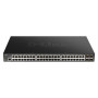 D-Link DGS-1250-52XMP switch di rete Gestito L3 Supporto Power over Ethernet (PoE) Nero
