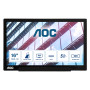 AOC 01 Series I1601P Monitor PC 39,6 cm (15.6") 1920 x 1080 Pixel Full HD LED Argento, Nero