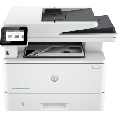 HP LaserJet Pro Stampante multifunzione 4102fdw, Bianco e nero, Stampante per Piccole e medie imprese, Stampa, copia, scansione,