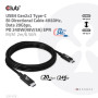 CLUB3D CAC-1575 cavo USB 2 m USB4 Gen 2x2 USB C Nero