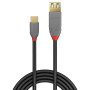 Lindy 36895 cavo USB 0,15 m USB 3.2 Gen 2 (3.1 Gen 2) USB C USB A Nero
