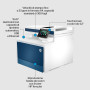 HP Color LaserJet Pro Stampante multifunzione 4302dw, Colore, Stampante per Piccole e medie imprese, Stampa, copia, scansione, W