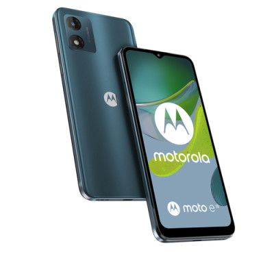 Motorola Moto E moto e13 (batteria 5000 mAH, Dolby Atmos Stereo Speakers, 13MP, 2/64 GB espandibile, Display 6.5" HD+, Dual SIM,